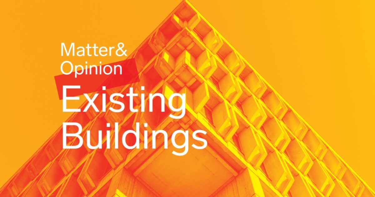 Boston Society for Architecture | Building the will around existing…