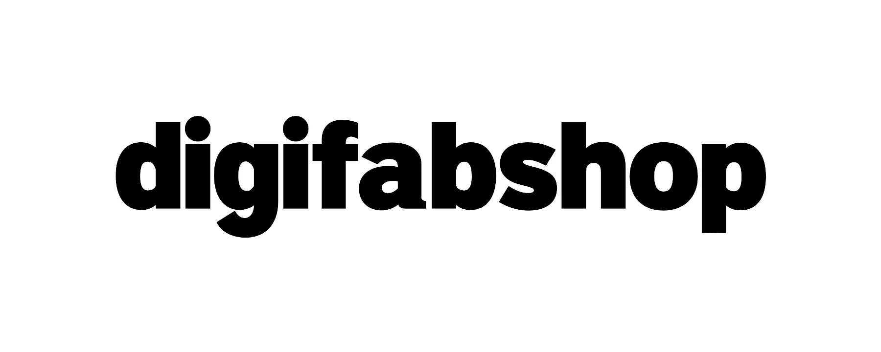 CMYK Black Digifabshop Logo