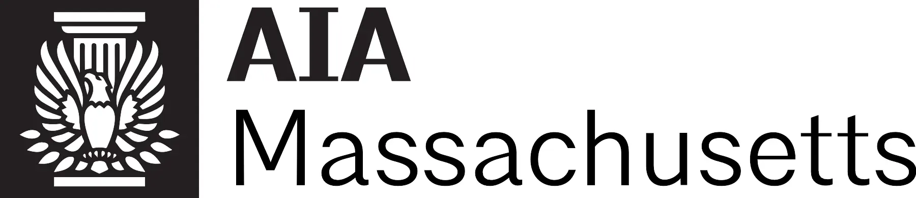 AIA MA logo black