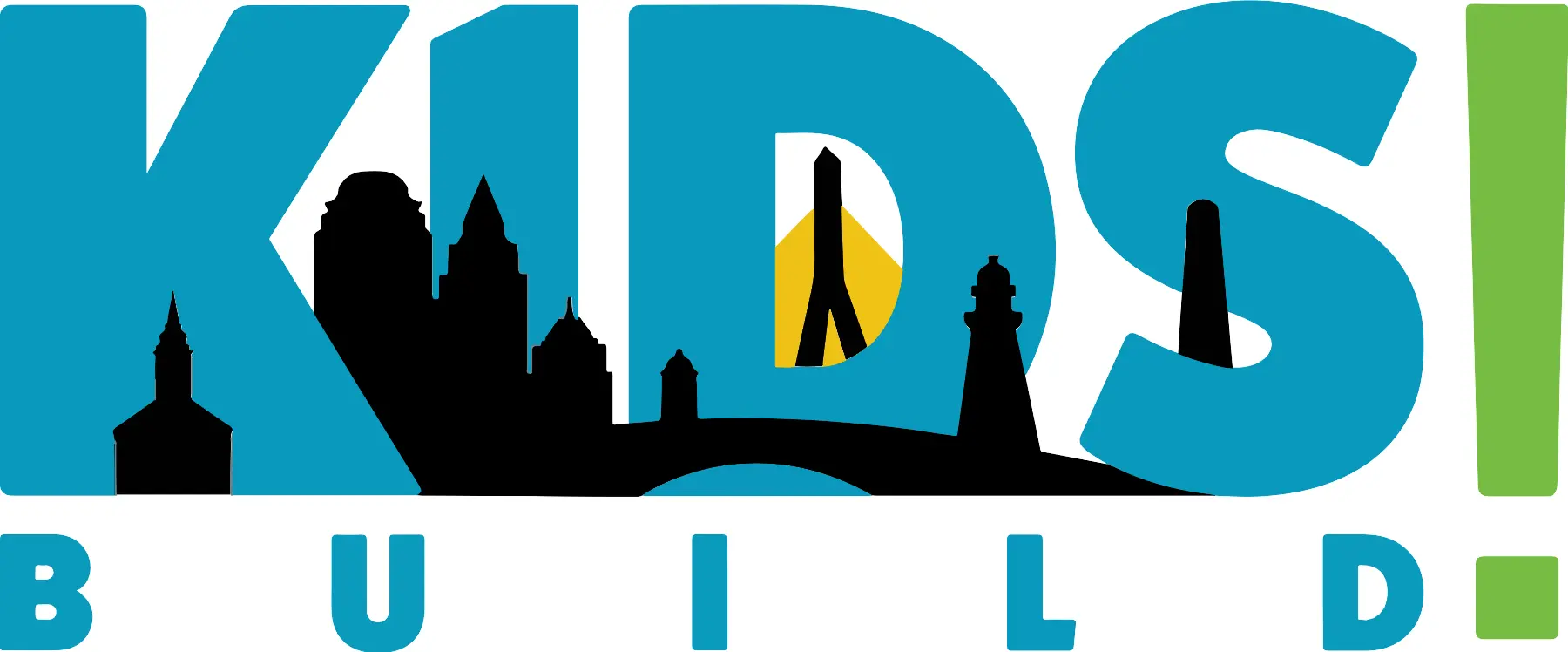 Kids BUILD logo blue