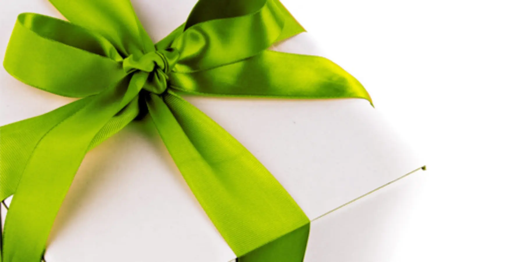 Holiday gift header