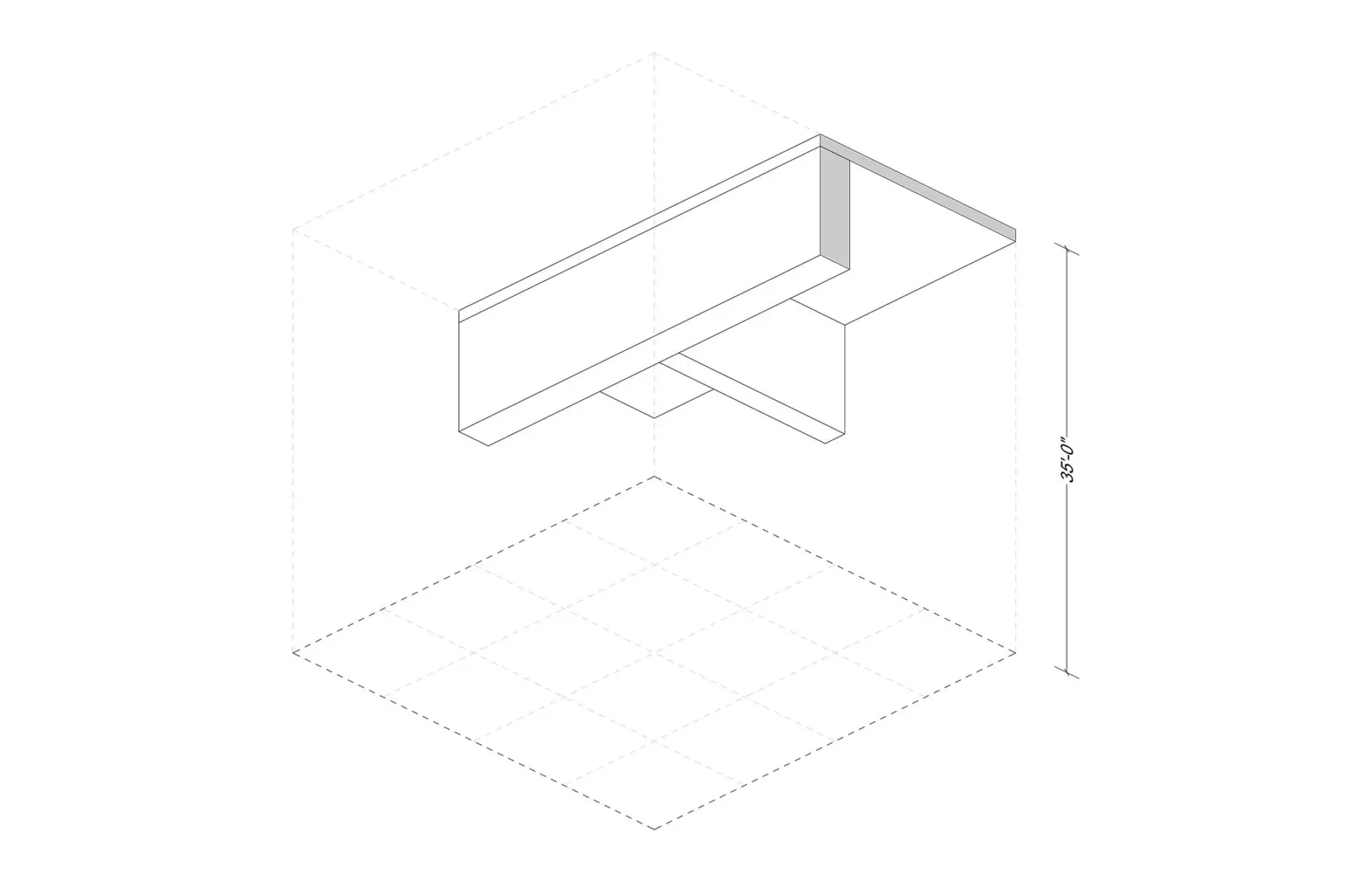 Worms Eye Of Spatial Module At Level01