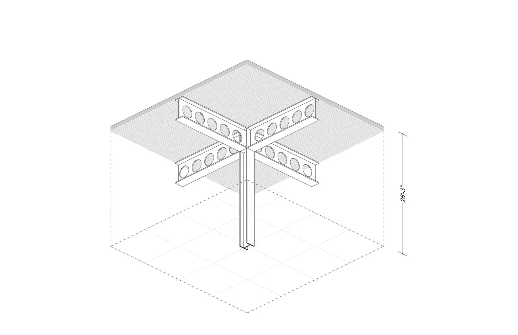 Worms Eye Of Spatial Module At Level02