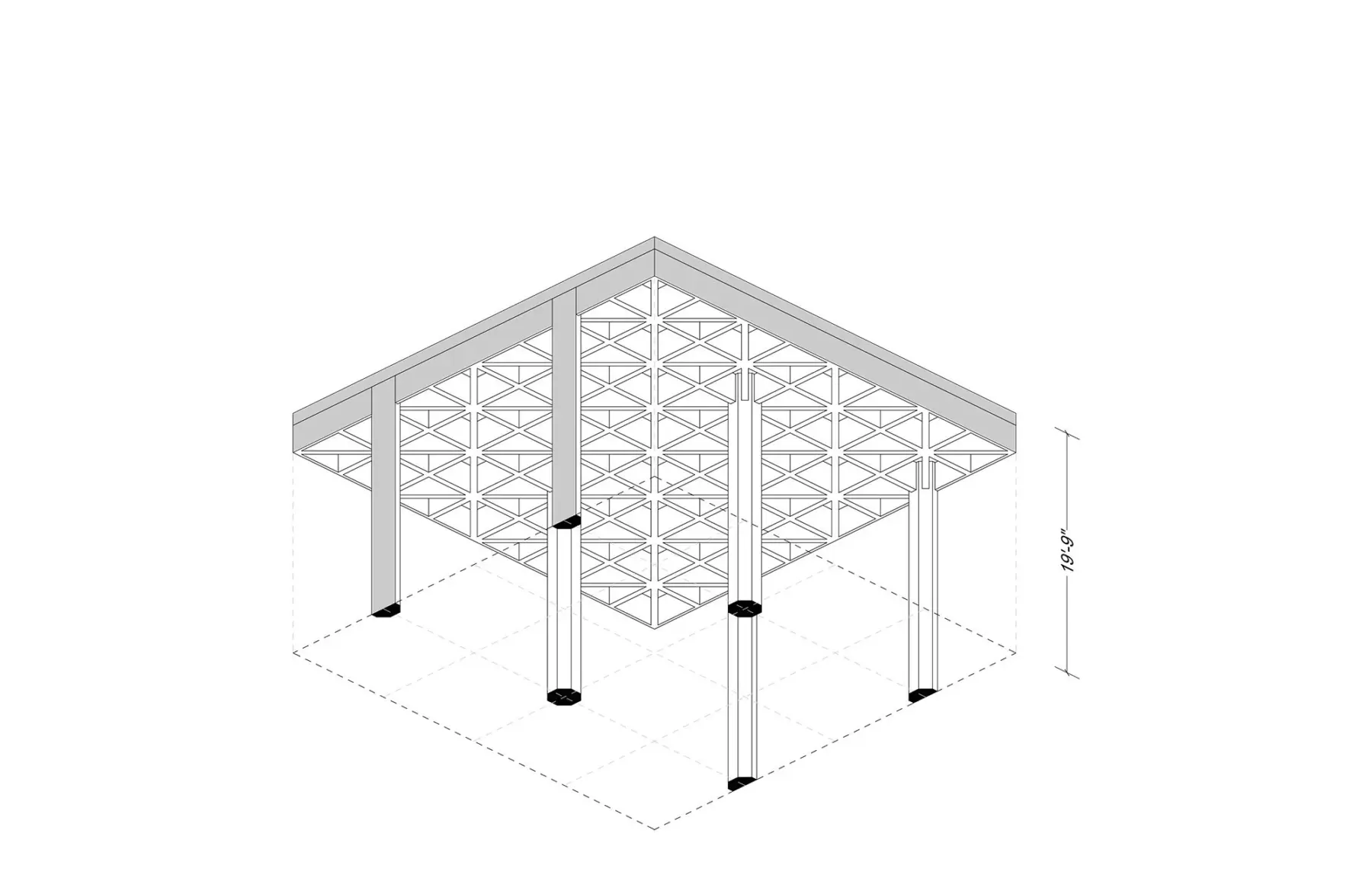 Worms Eye Of Spatial Module At Level03