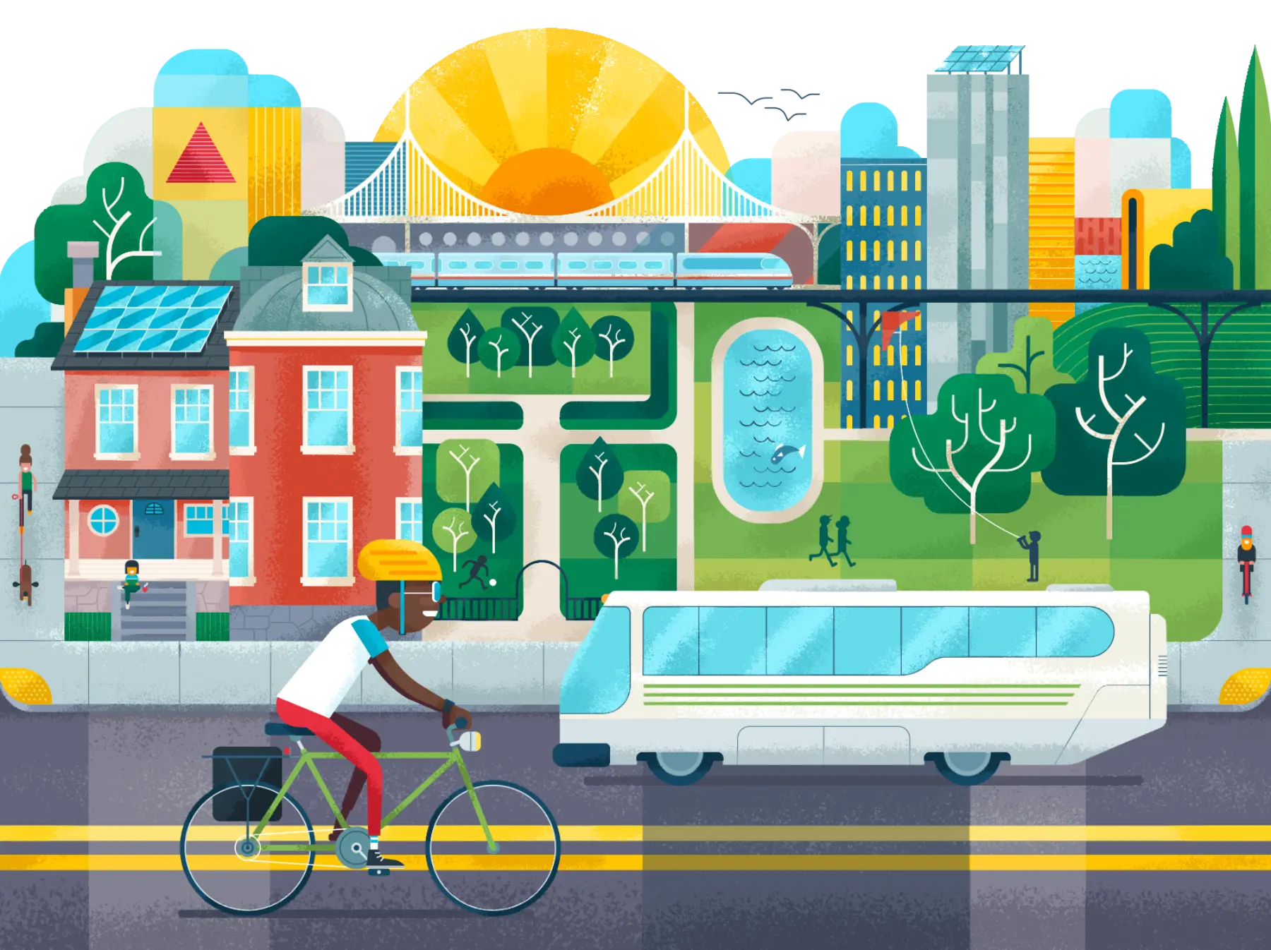 AB 2050 carbonfree art