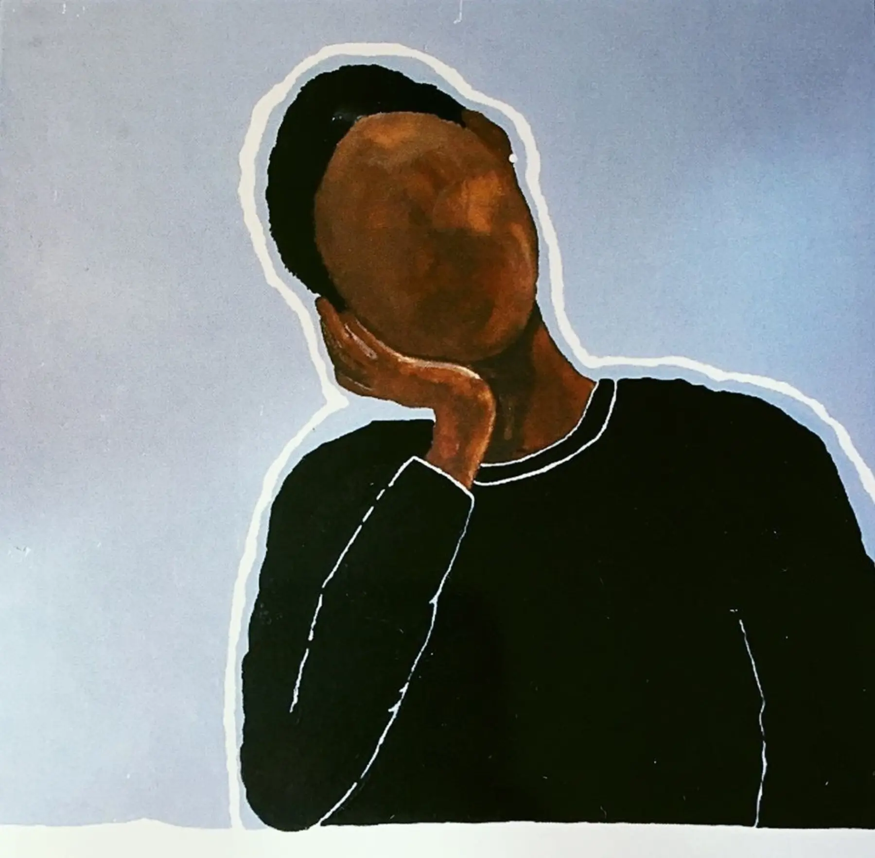 Aisha DB Daydreamin a self portrait c2003 Acrylic on canvas