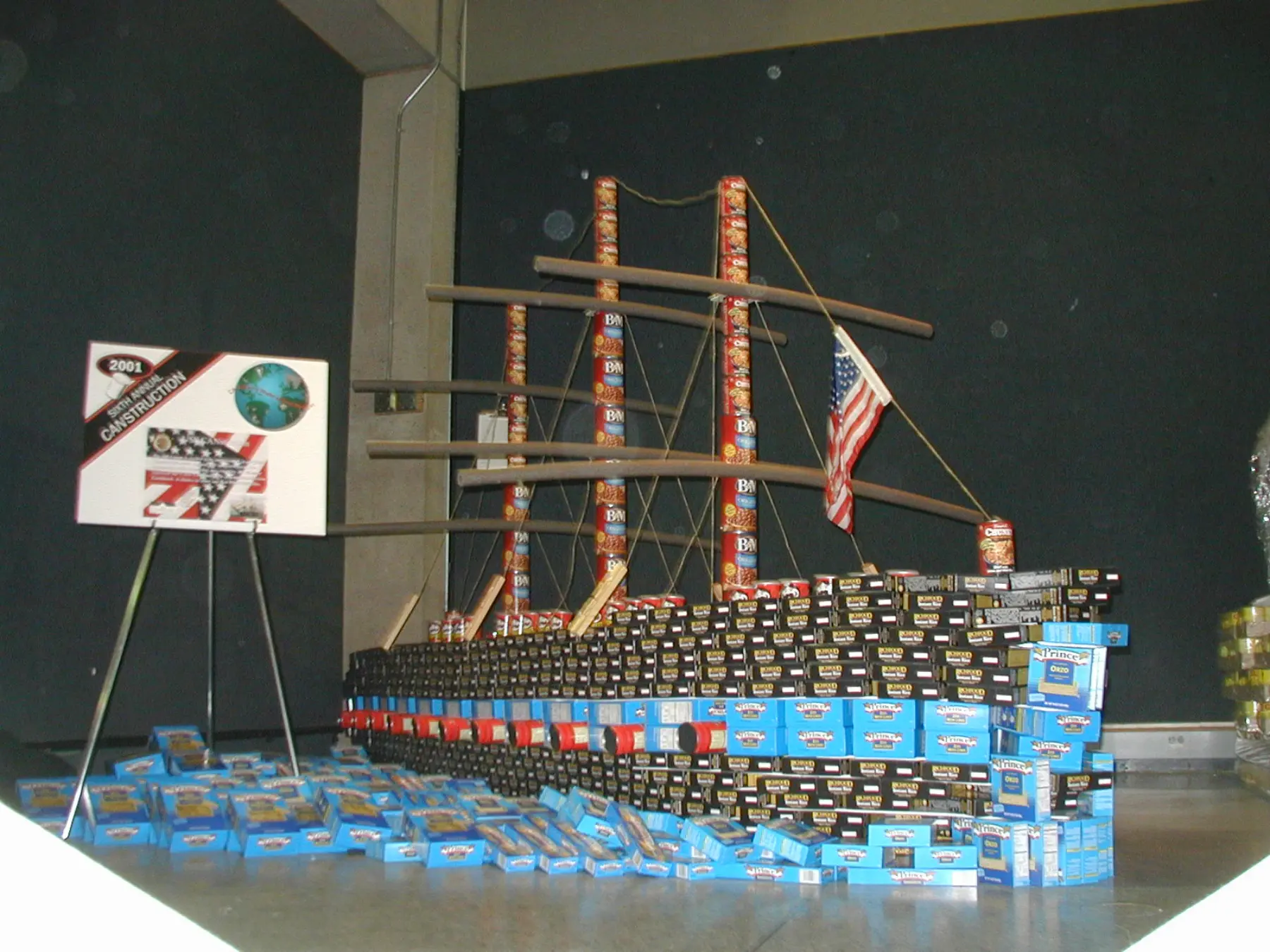 USS Canstitution 2001