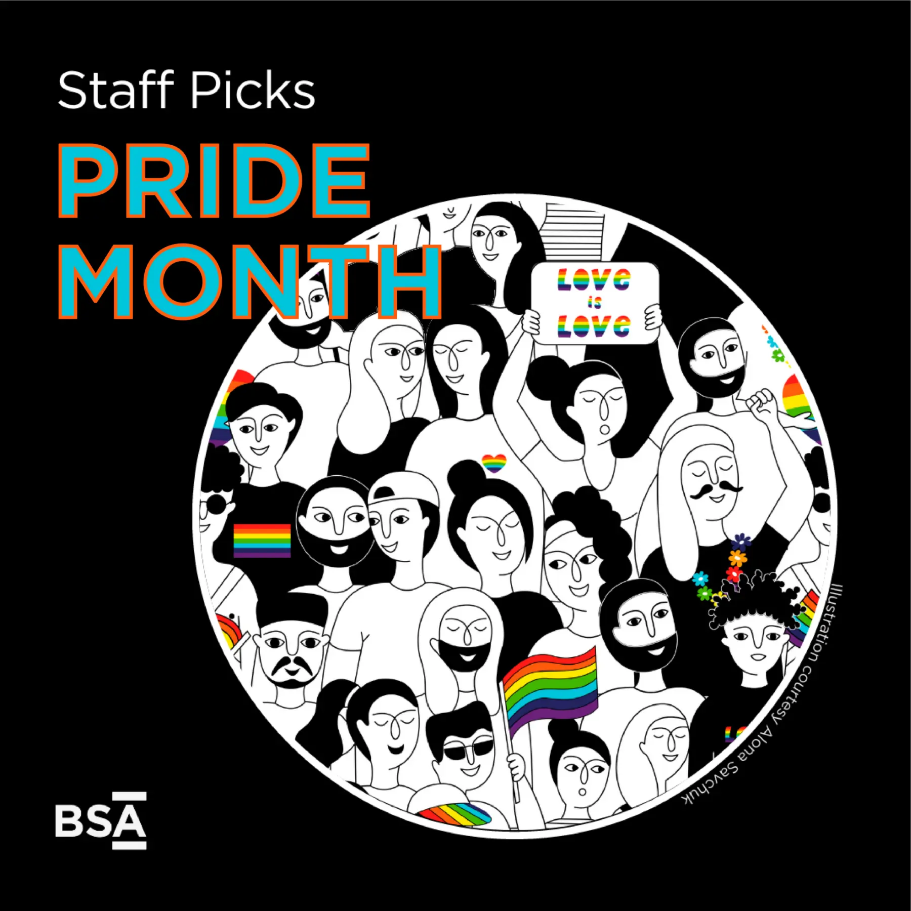 BSA Staff Picks Pride Month