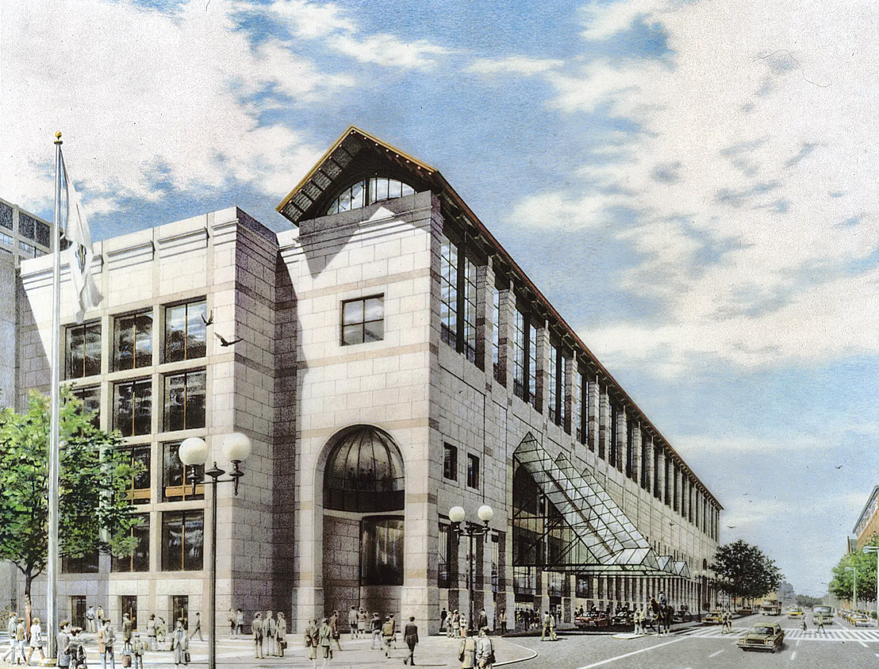 Timeline1980 AIP 5 Hynes Memorial Auditorium