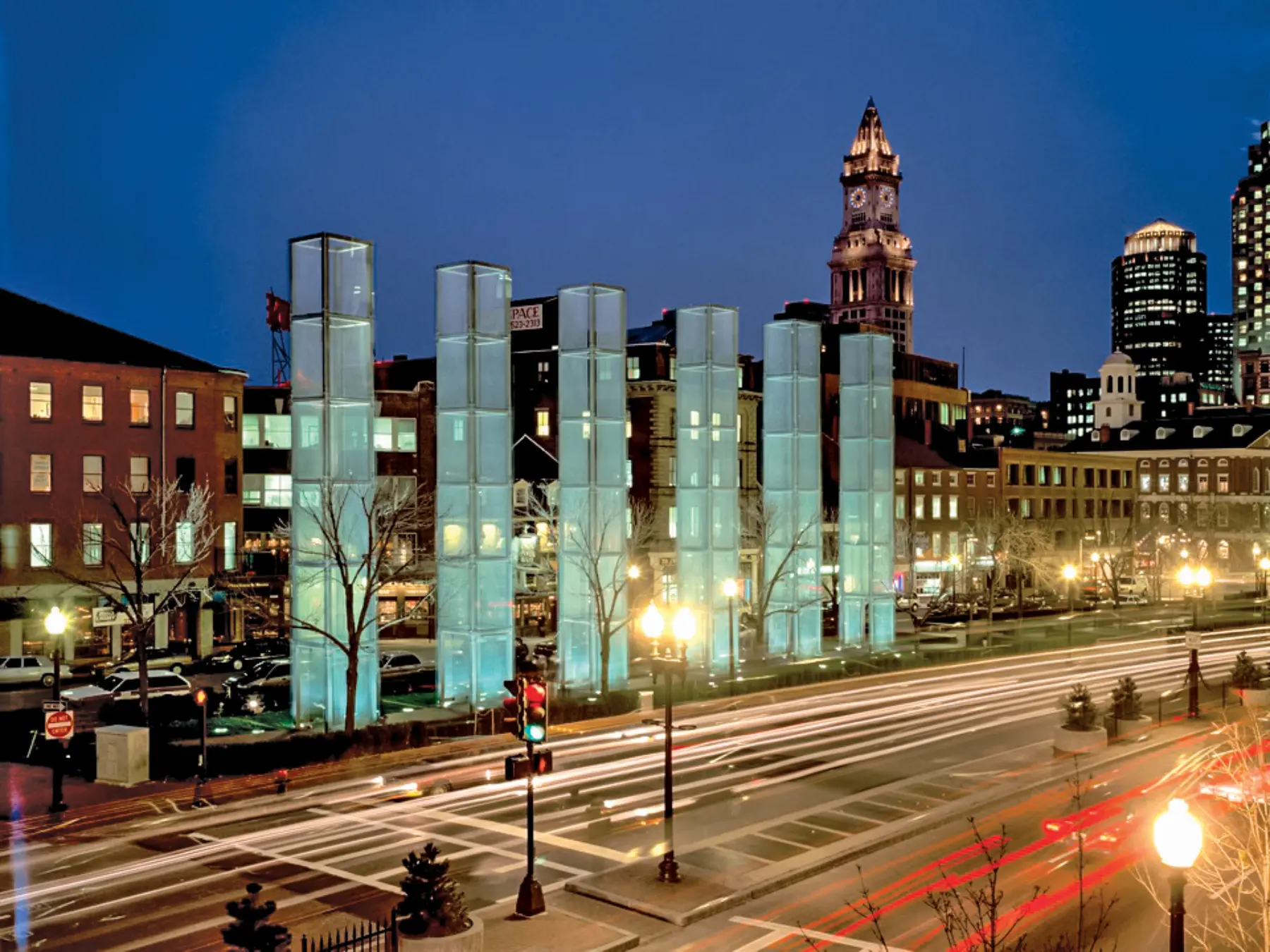 Timeline1990 new england holocaust memorial by stanley saitowitz natoma architects inc 01 960