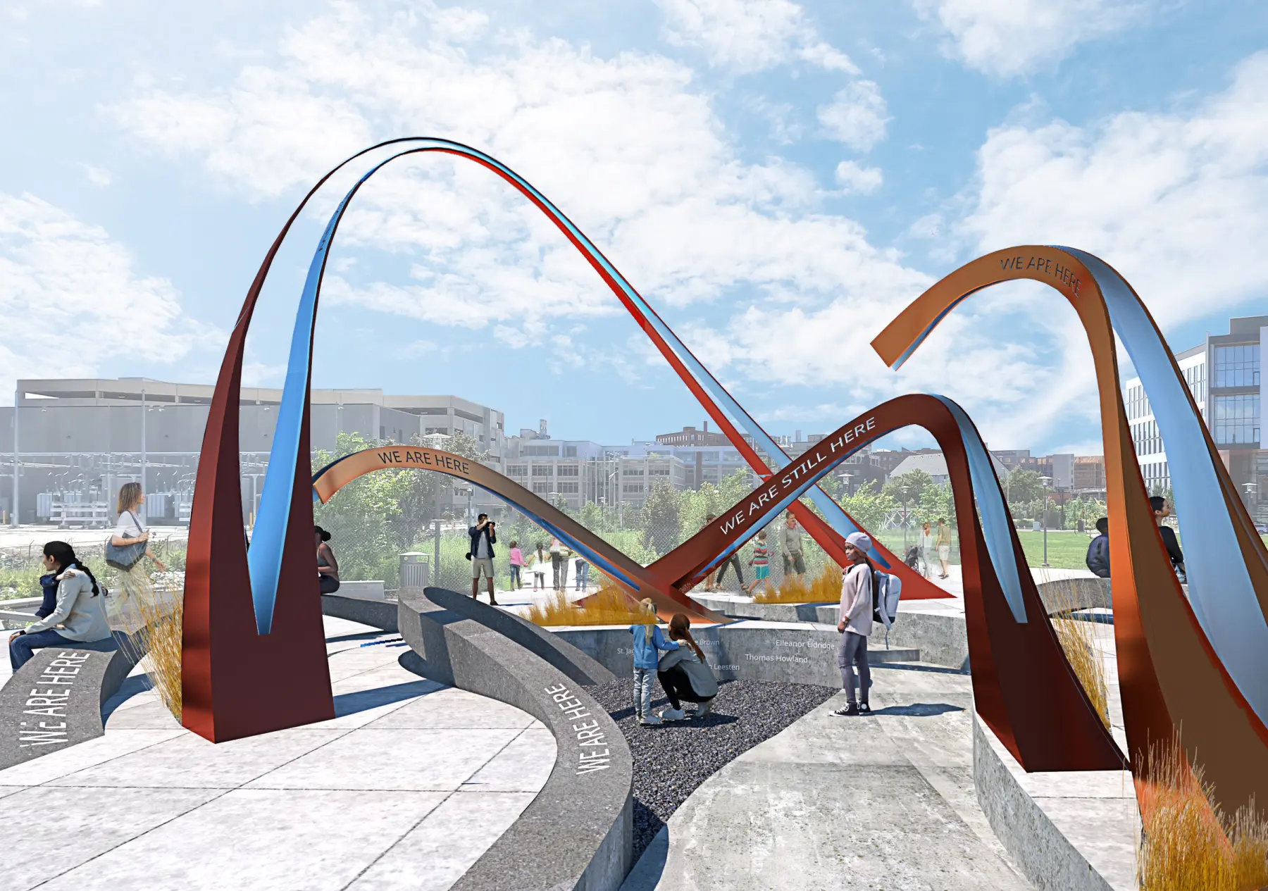 Providence Landmark Permanent Art Proposal Courtesy Nina Cook John Studio Luz Architects 3