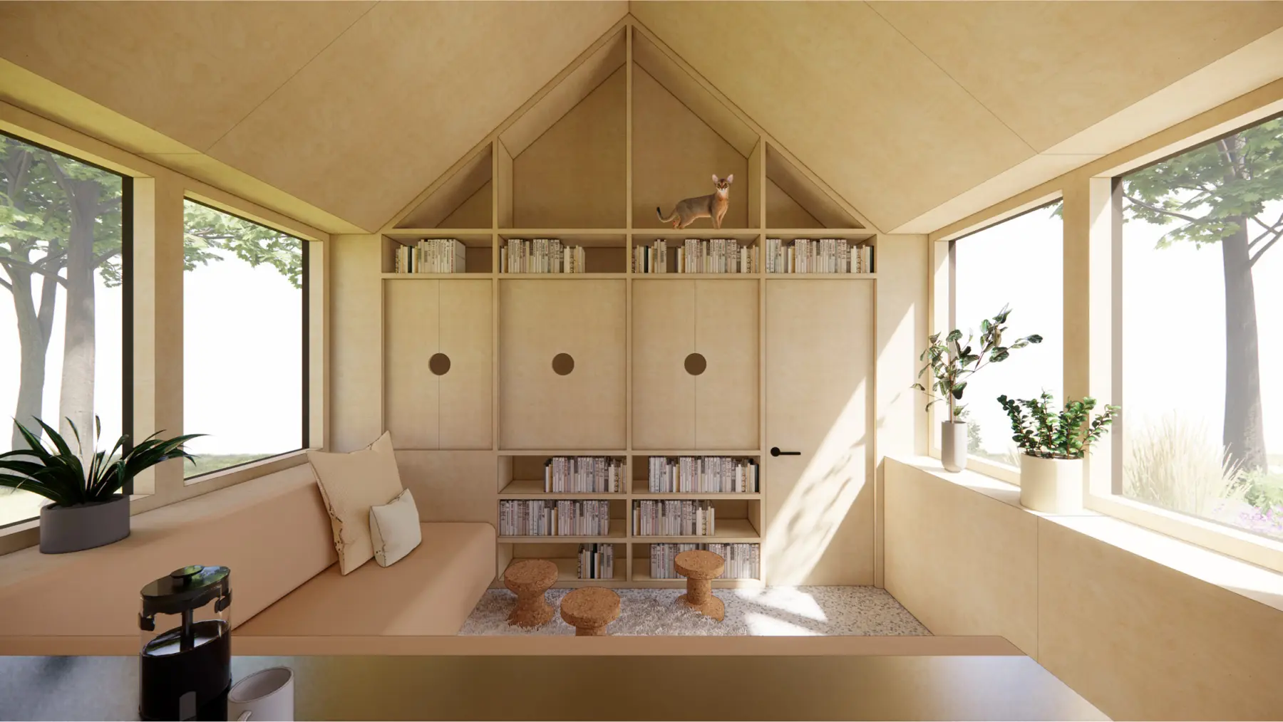 Primary Projects Straw House A Carbon Neutral Accessory Dwelling Unit For Portland Kyle Barker