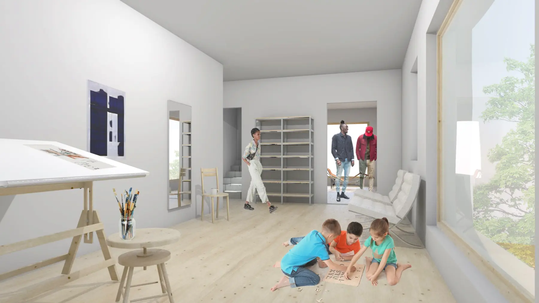 H Bouza Prelim Interior Render