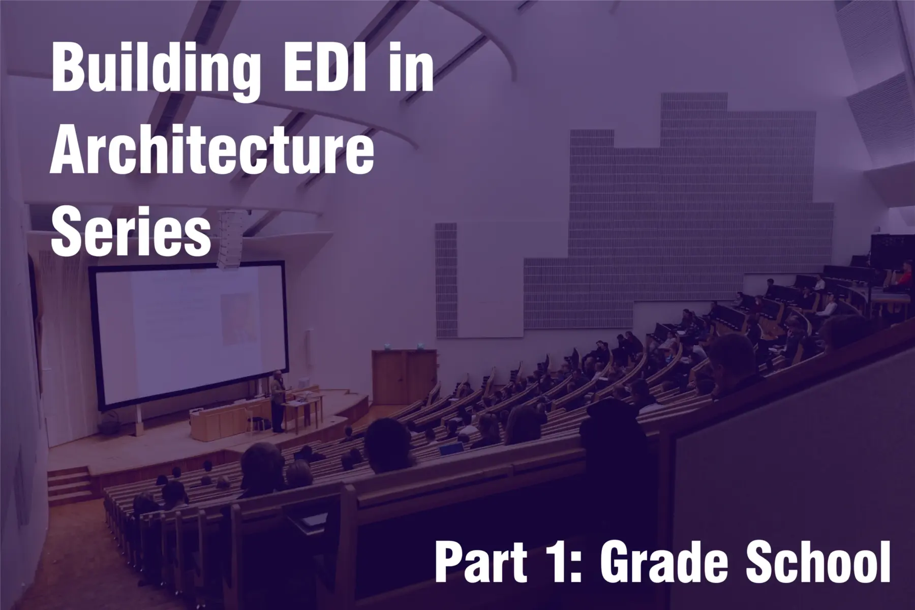 EDI in Architecture Part 1