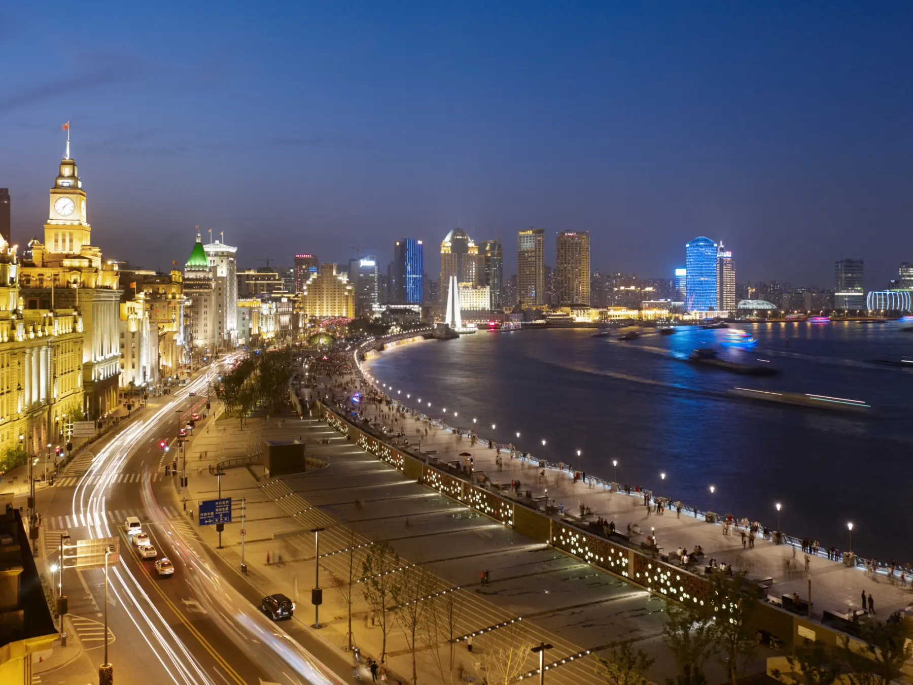 Shanghai Bund photo by Tim Griffiths courtesy of Klopfer Martin Design Group