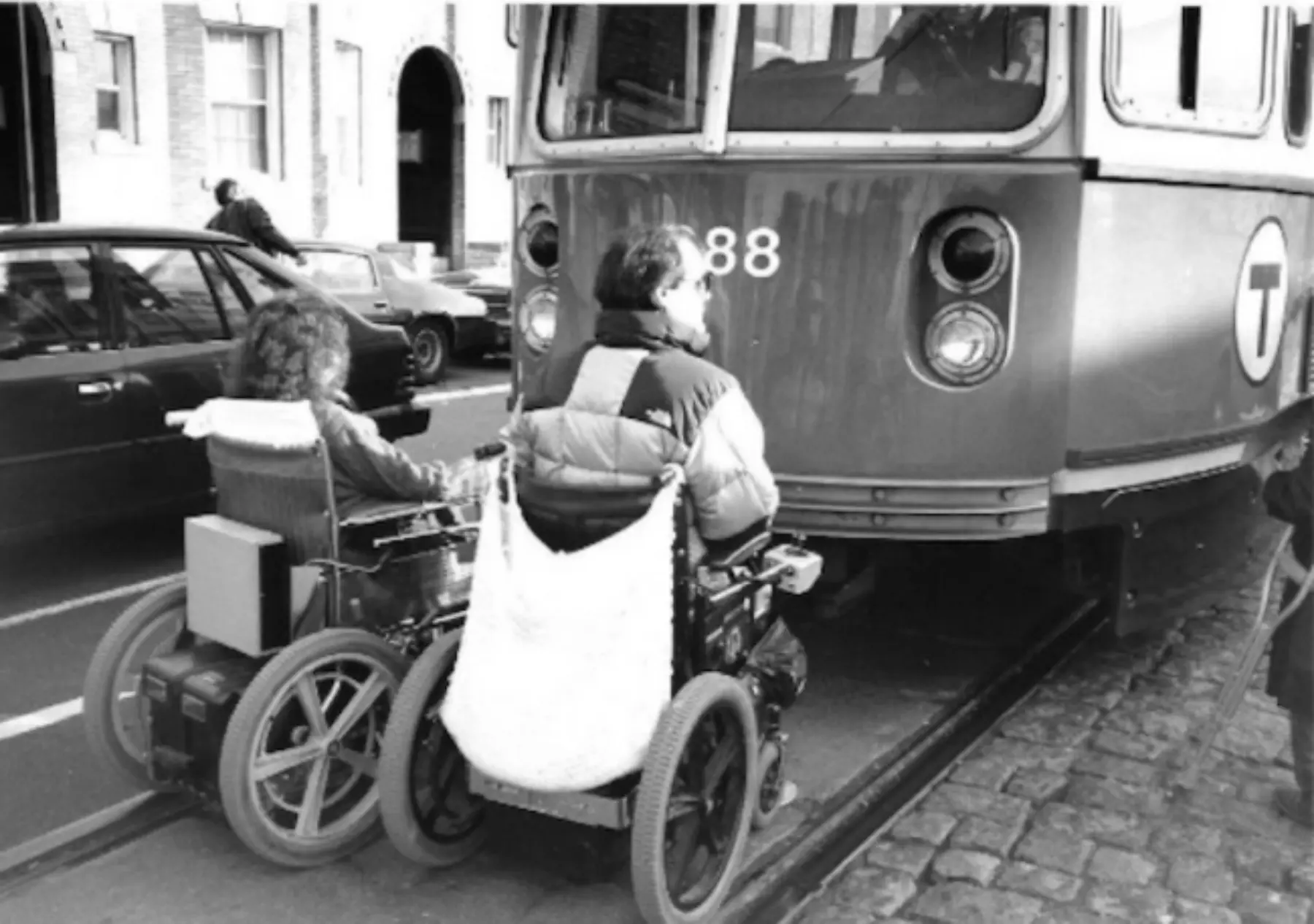 Green line accessibility protests
