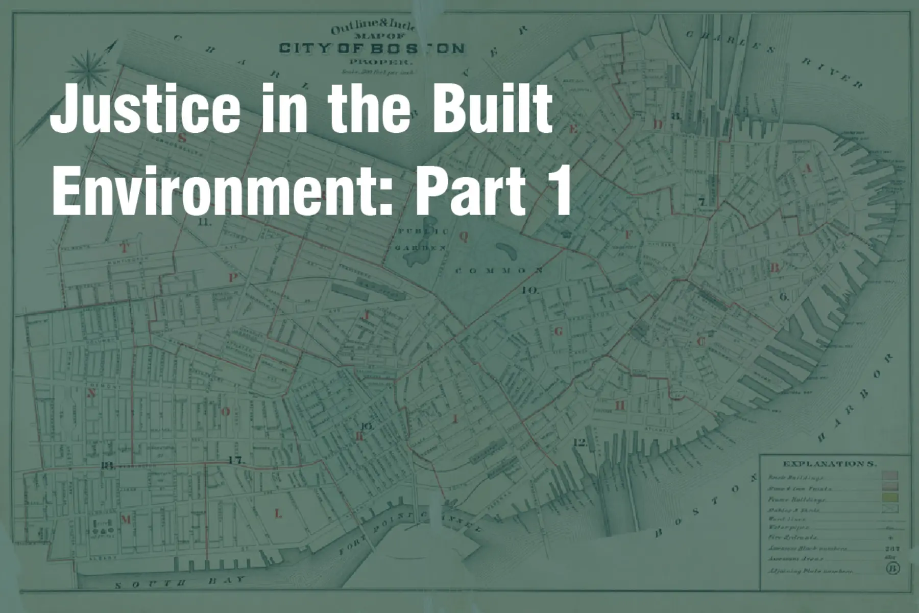 Justice in the Built Environment