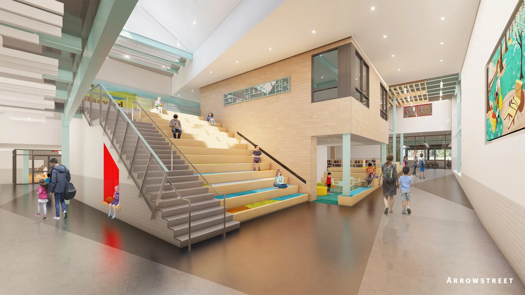 Arrowstreet Hildreth Learning Stair watermark