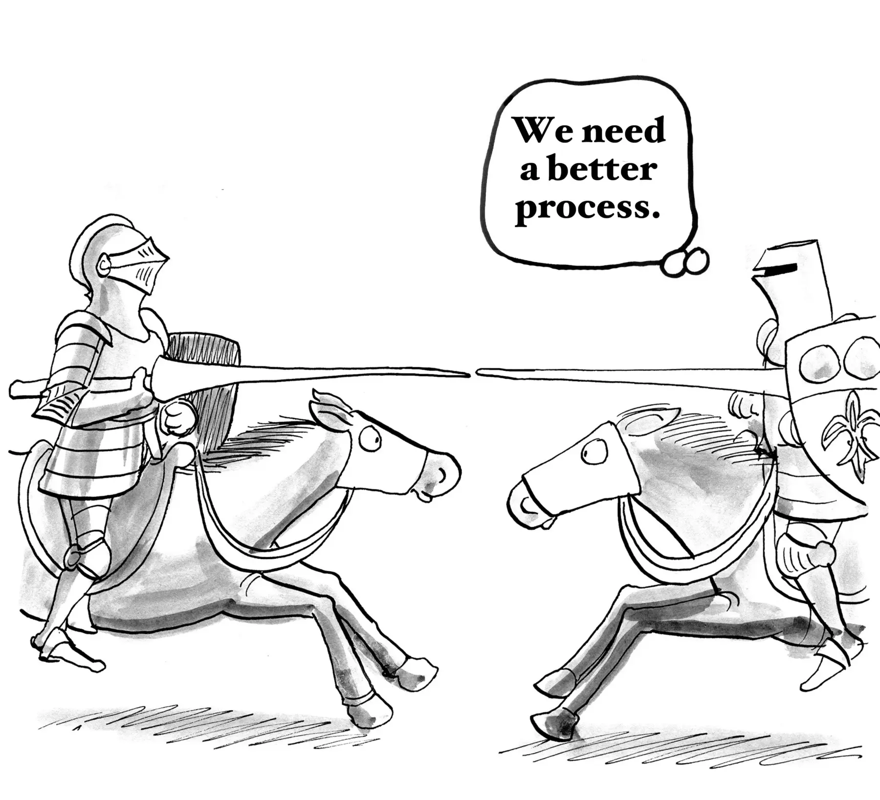 Conflict jousting