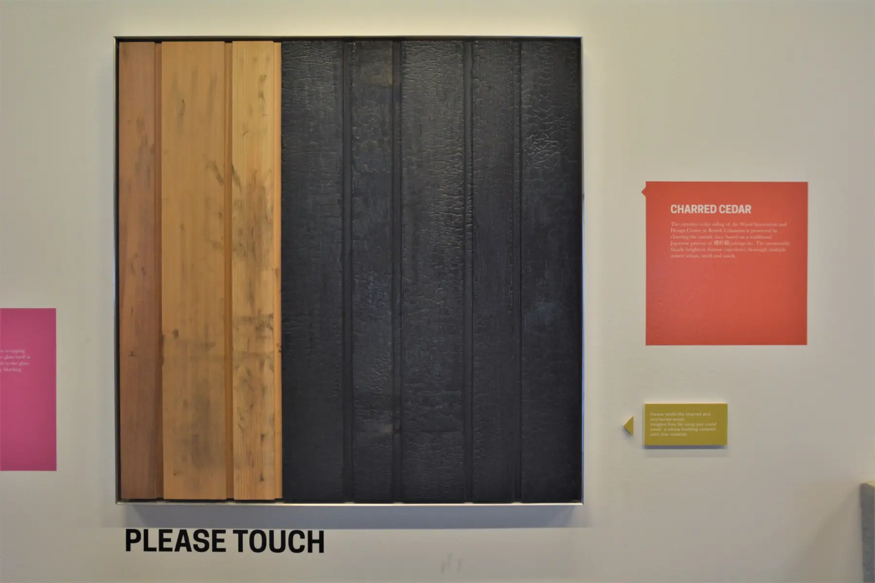 Panel cedar