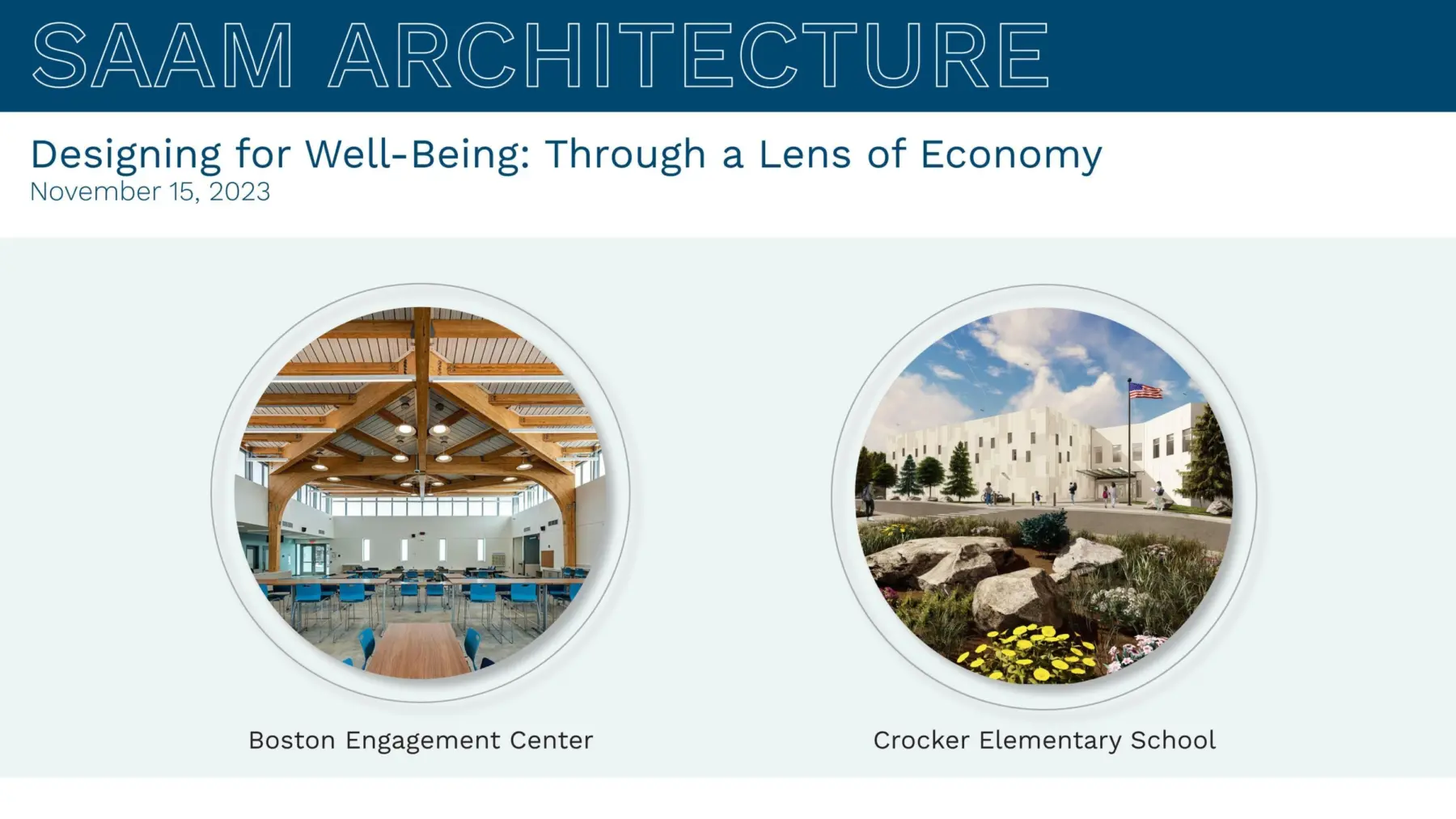 Saam architecture BSA COTE presentation image