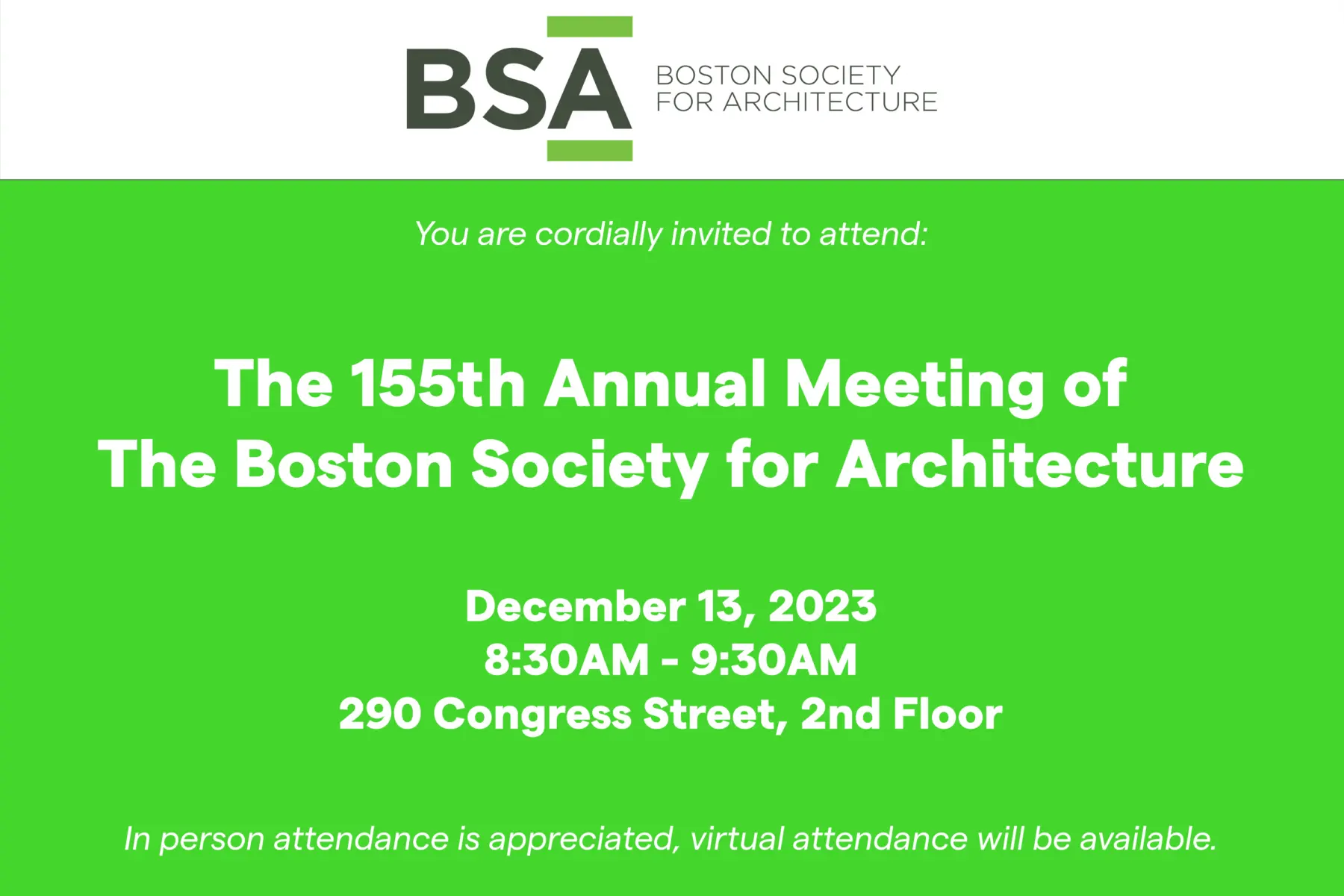 2023 Annual Meeting Invite
