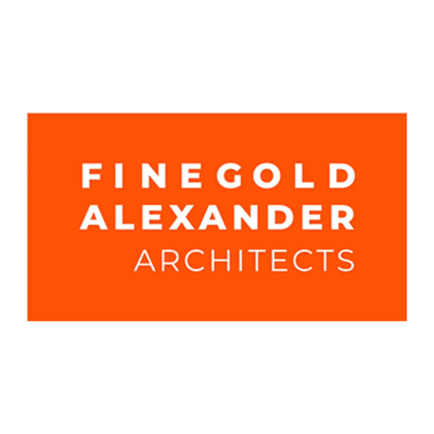FA logo stacked white on orange 400px