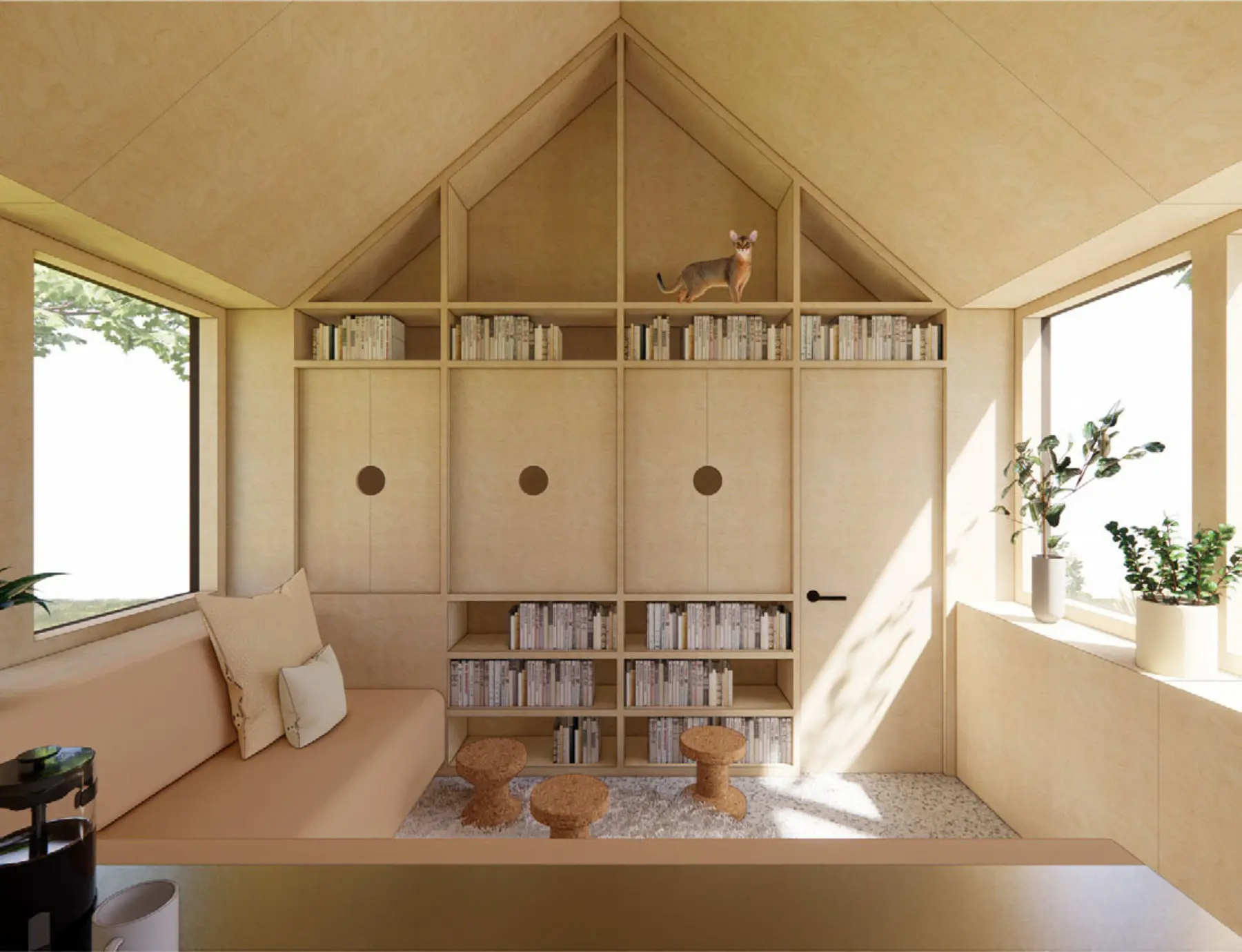 Barker BSA Flansburgh Young Designers Award Straw House 2