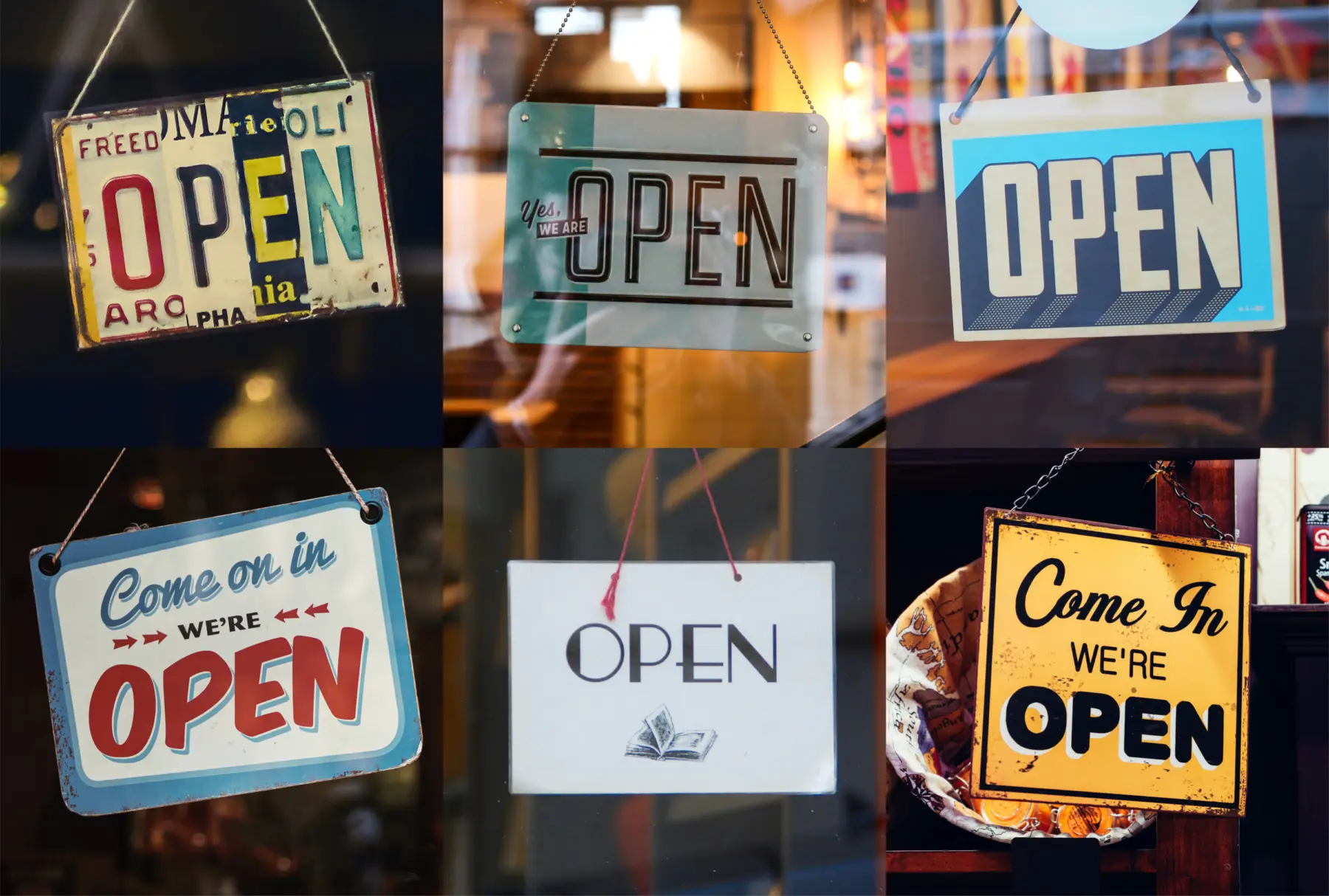 Pop Up Shop Open Signs 01 02