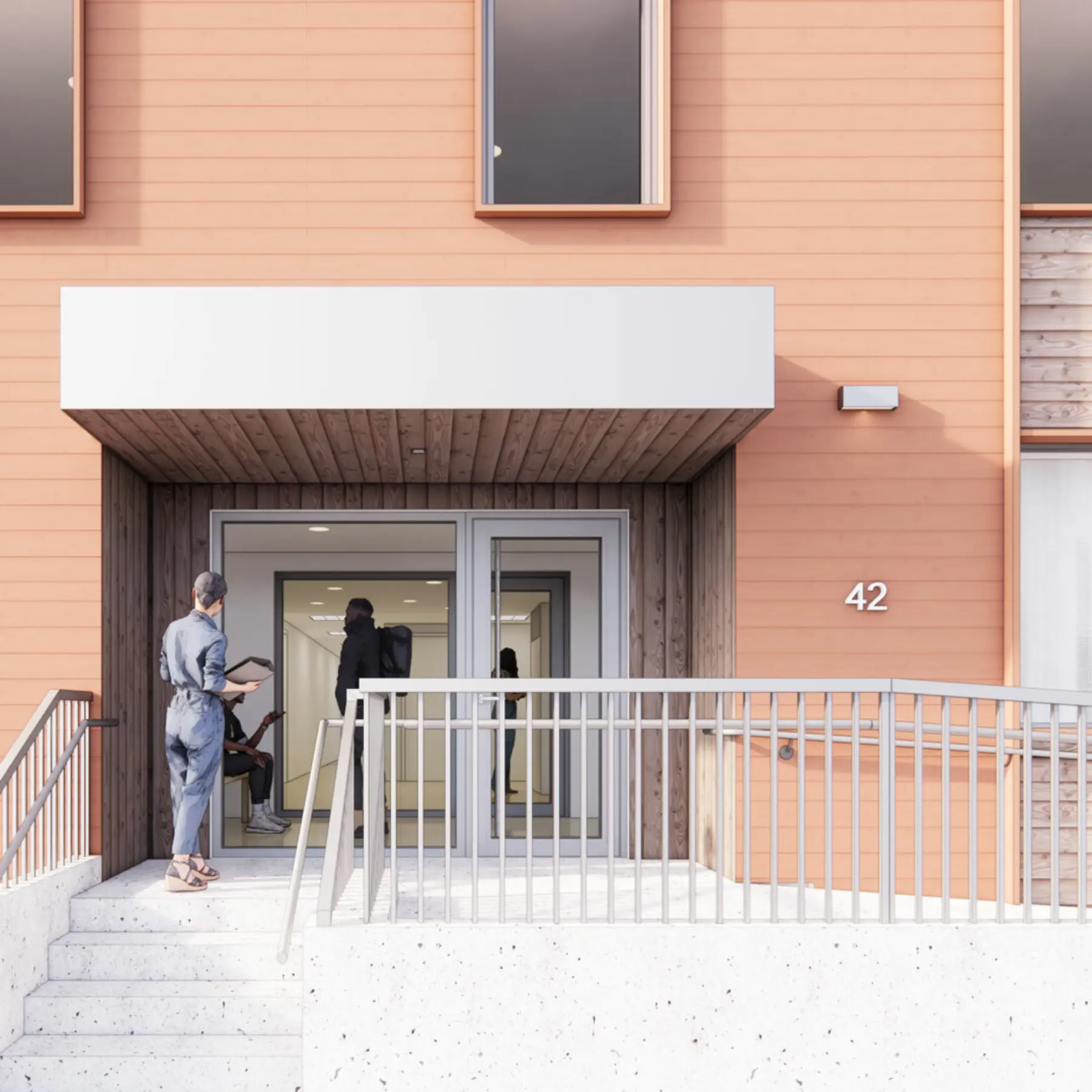 Uphill Housing Entry