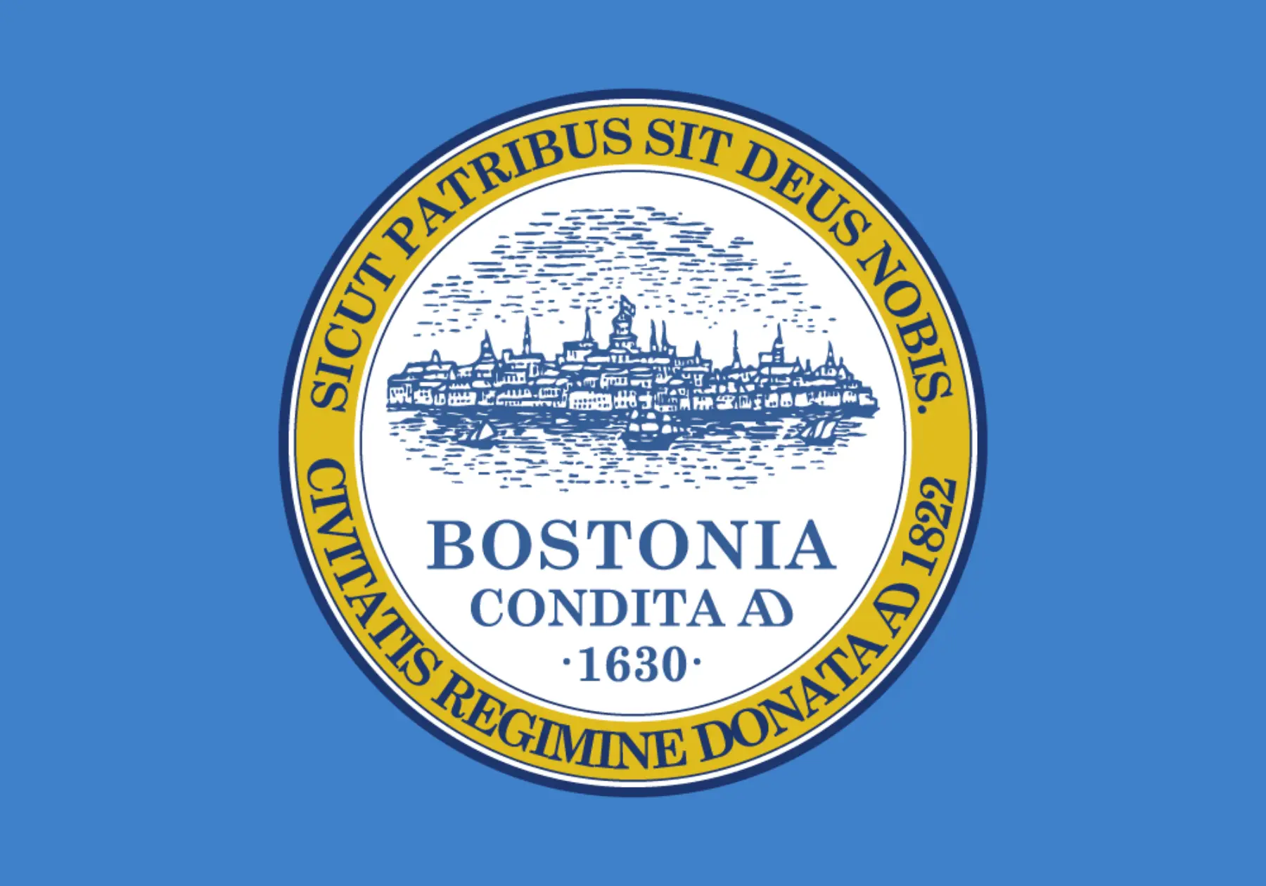 Flag of Boston 1000px
