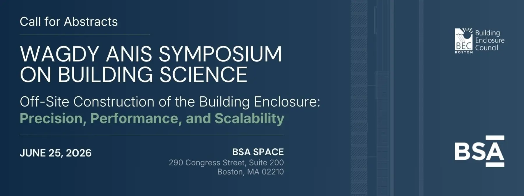 WAS2026 Call for Abstracts Web Banner