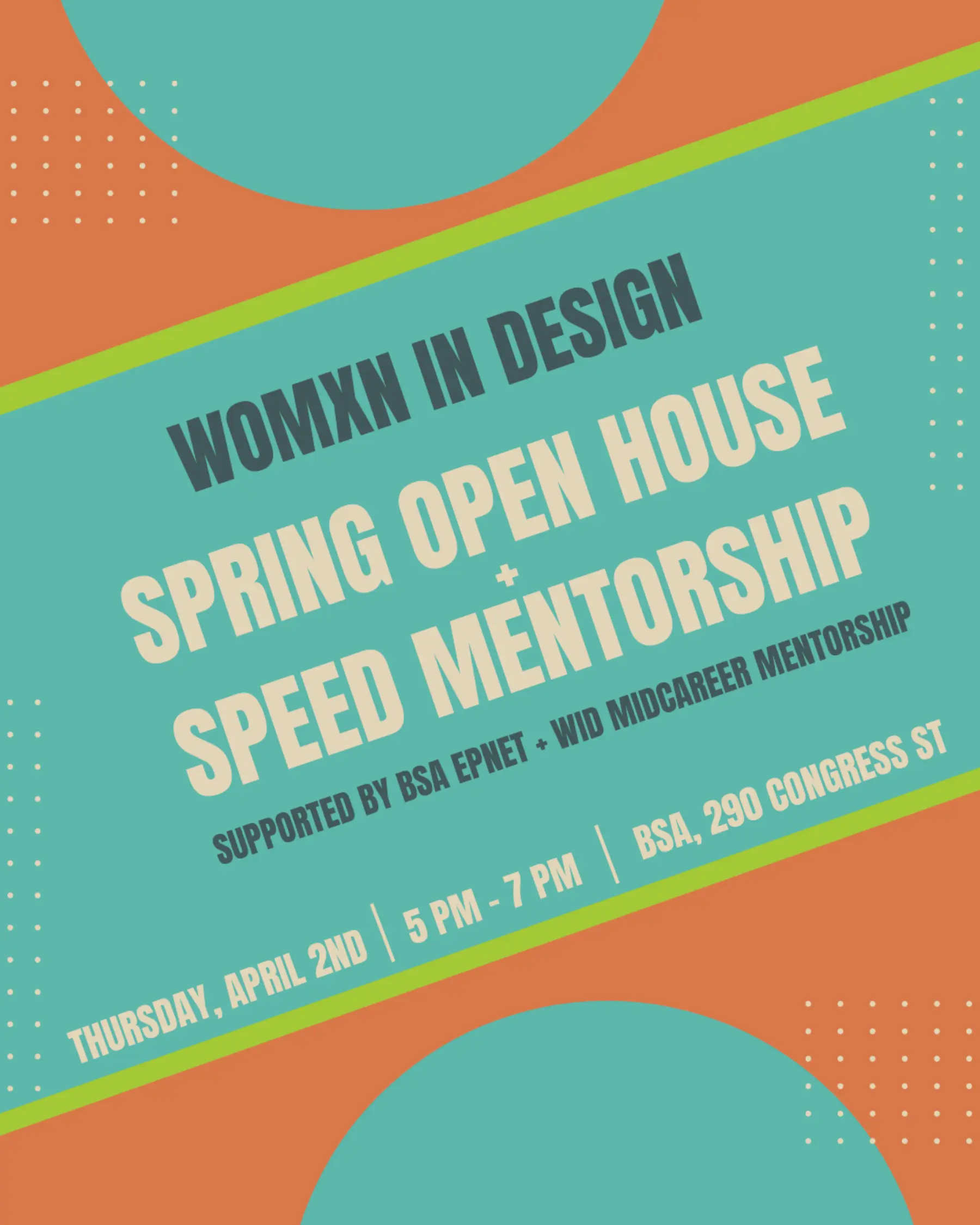2026 Spring Open House Graphic
