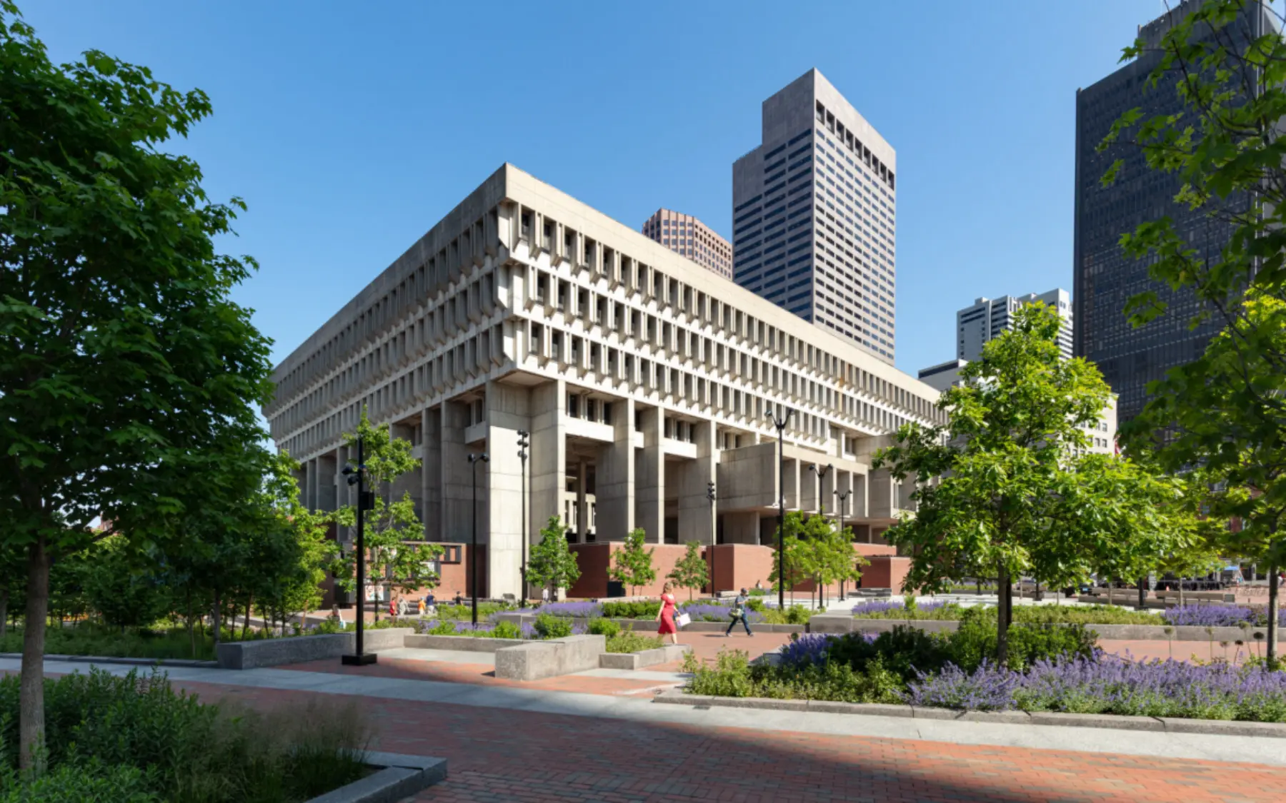 Boston City Hall Plaza